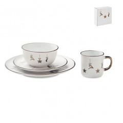 Christmas 4 Piece Ceramic Set