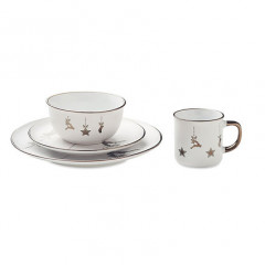 Christmas 4 Piece Ceramic Set