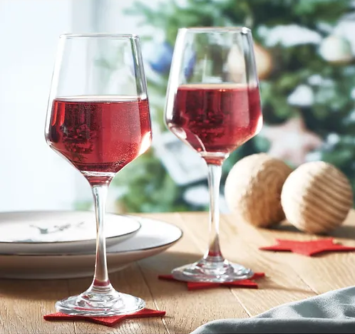 Set of 2 Wine Glasses